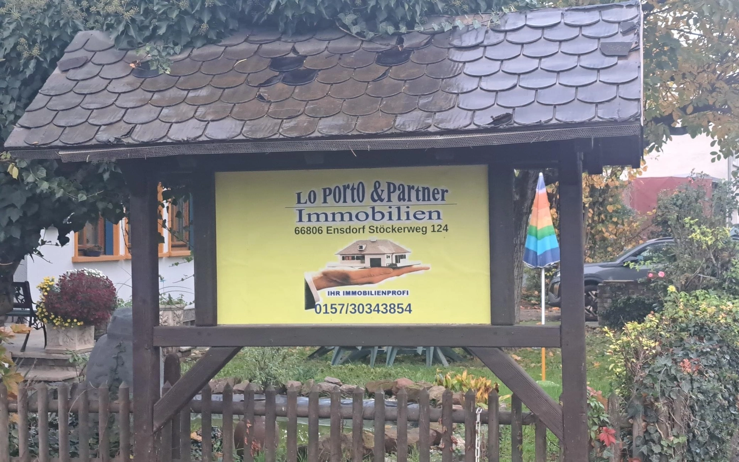 Lo Porto & Partner - Immobilien - Tafelschild